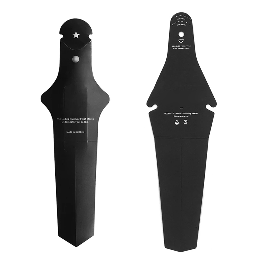 Guardabarros para sillín de bicicleta, guardabarros trasero para bicicleta de montaña, guardabarros trasero, ala de plástico para sillín de ciclismo, piezas de enduro