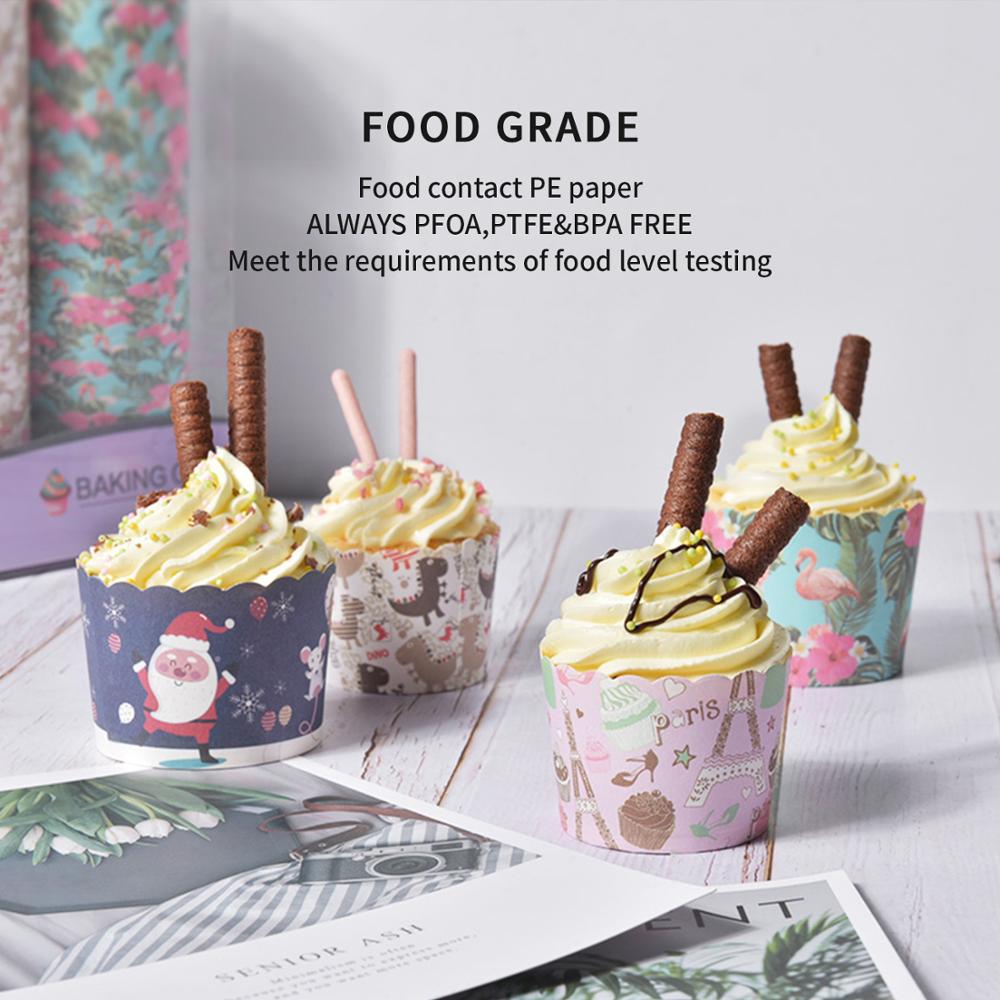 Cupcake Liners Halloween Standard Size Baking Cups Paper regular Muffin Cup,100-Count