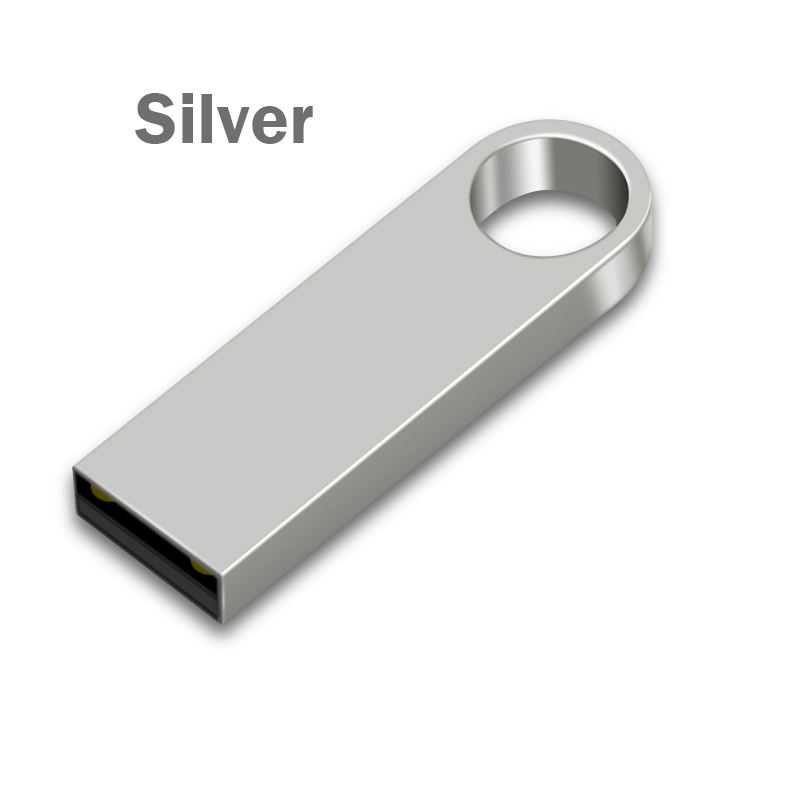 USB Flash Drive 2.0 Flash Pendrive 8GB 16GB 32GB 64GB 128GB Cle USB 2.0 Stick Pen Drive 128GB 64GB 32GB 16GB 8GB Darmowa wysyłka: Srebrny / 128 gb