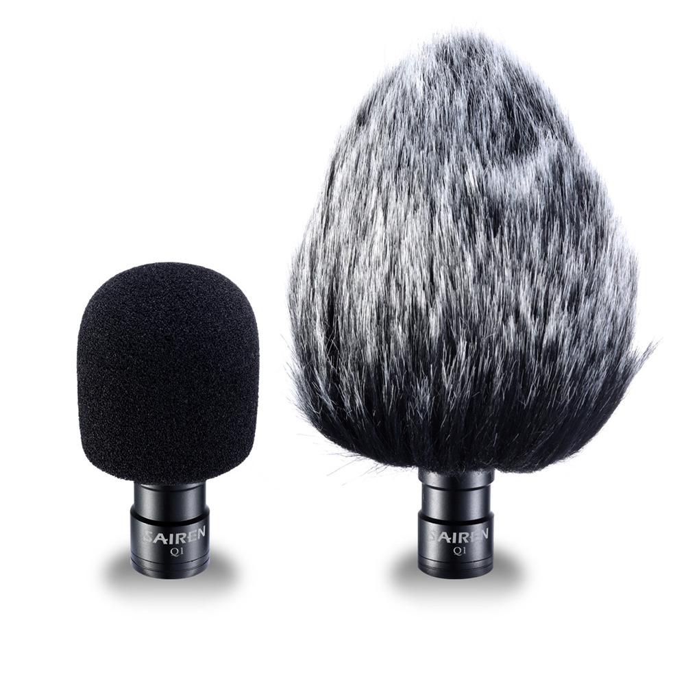 Condenser Microphone Wireless Microphone Vlog Video Mic VM-Q1 Q1 Broadcast Electret Capacitive Microphone