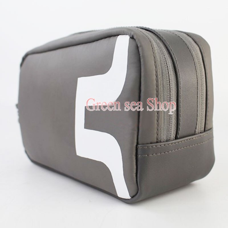 JL-Bolso de Golf de , marcador de bola de Golf, 3 colores, cartera pequeña para deportes al aire libre, dos bolsillos con cremallera, novedad: gray