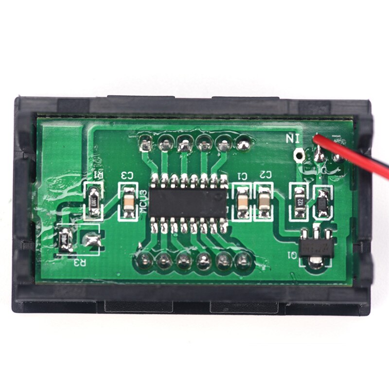 1pc DC 0-30V car Mini voltmeter tester Red Auto Digital voltage test battery