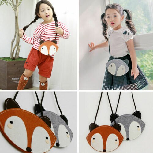 Toddler Casual Shoulder Bag Children Cartoon Coin Purses Kids Girls Handbag Bags