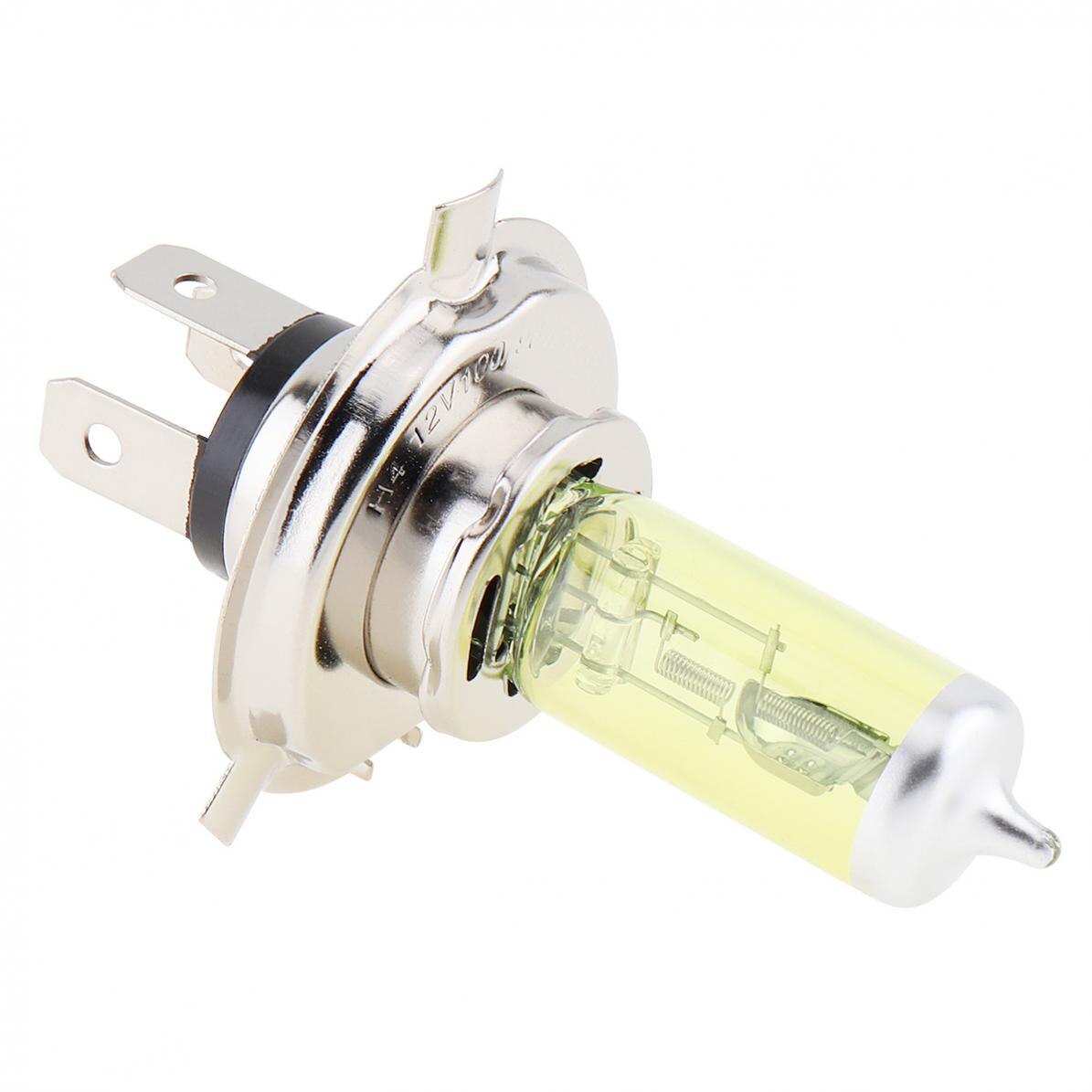 Halogeen Lampen 12V H1 H3 H4 100/55W 2500K Geel Licht Super Heldere Auto Koplamp mist Lamp Auto Lichtbron Parkeerplaats