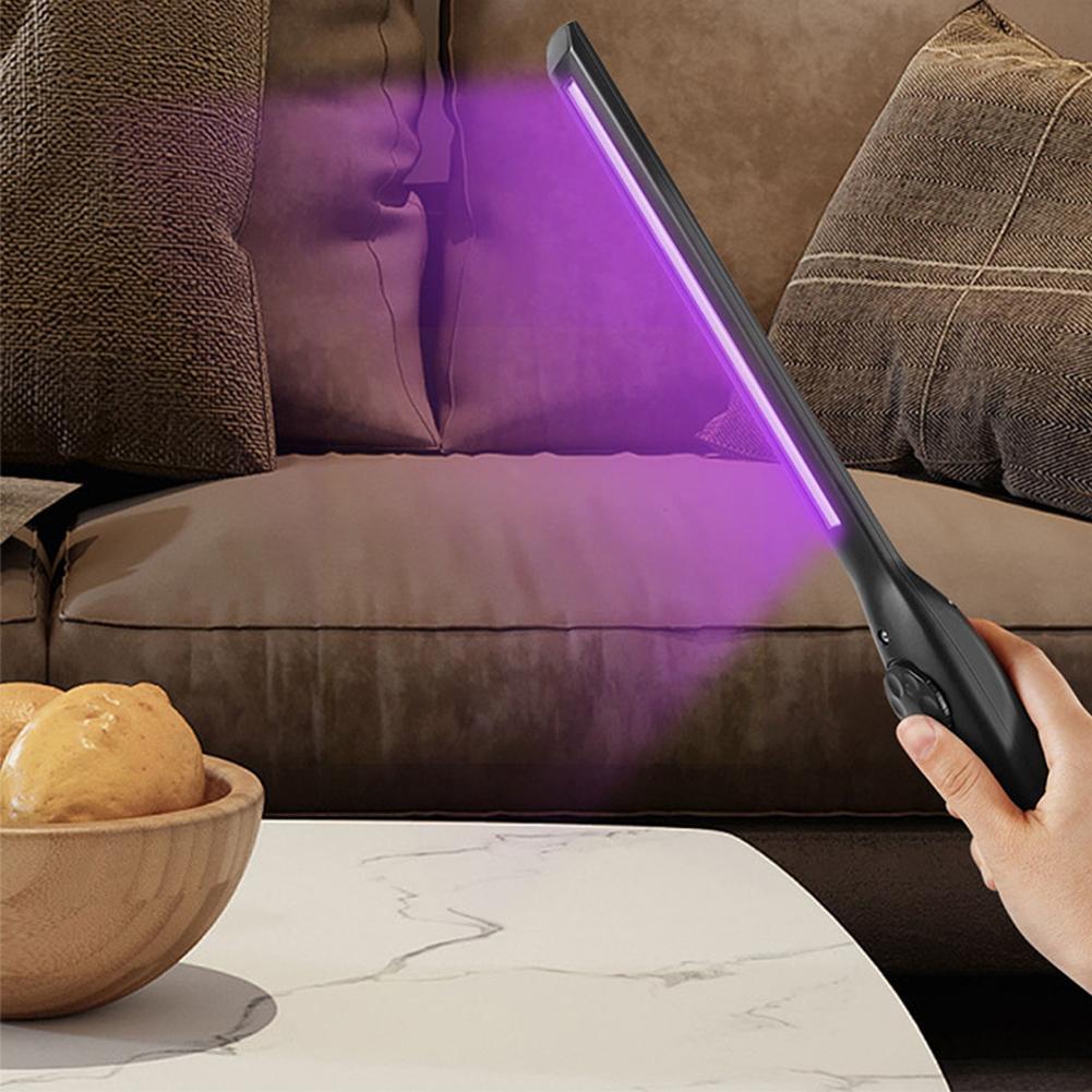 Led Uv Sterilizer Lamp Rechargeable Home Portable Ultraviolet Bactericidal Lamp Uvc Germicidal Lamp Disinfection Sterilizer V2k3