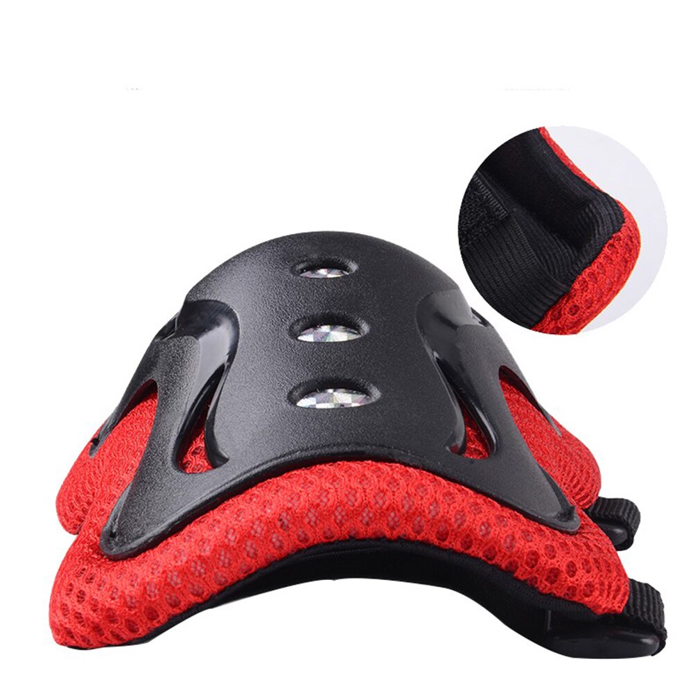Kids Scooter Roller Ski Skate Protection Kit Skating Knee Pads Wrist Elbow Pads for 5-10 years old children