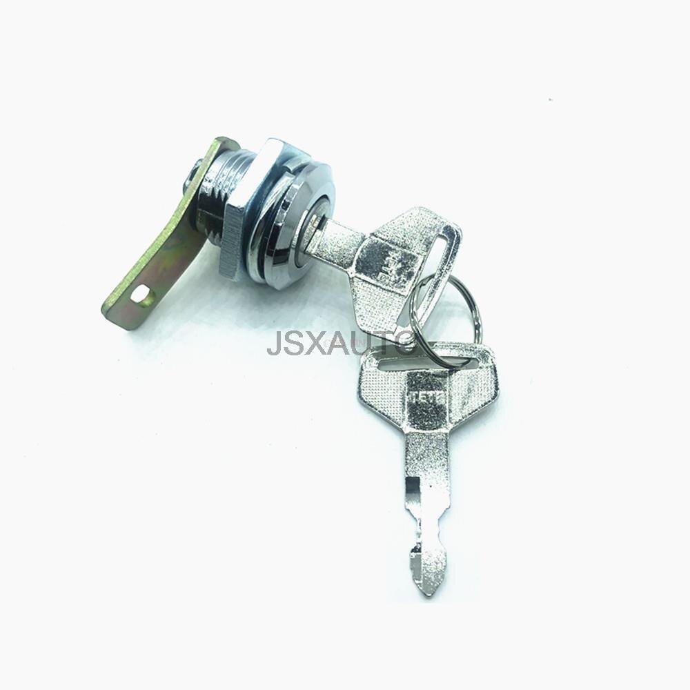Excavator Accessories Side door lock large pump door pump door lock lock cylinder special lock cylinder for KOBELCO: Long lock piece