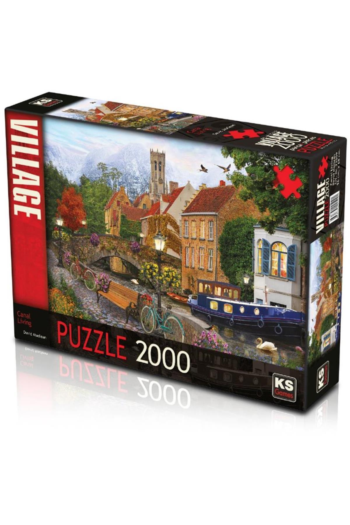 Ks Canal Living 2000 Piece Jigsaw Puzzle