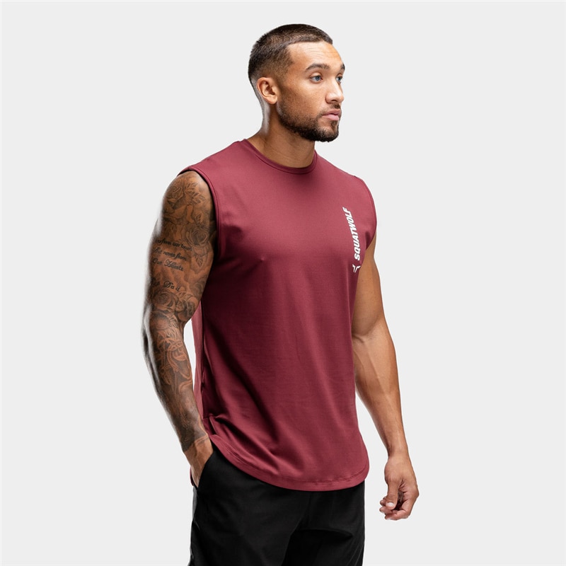 Ermeløs Vest til menn vill stil sommer bomull menn tank topper treningssentre klær underskjorte Fitness tanktops