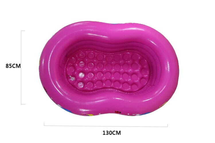 Kids Paddling Pool Children's Home Use Paddling Pool Large Size Inflatable "8" Swimming Pool Heat Preservation
