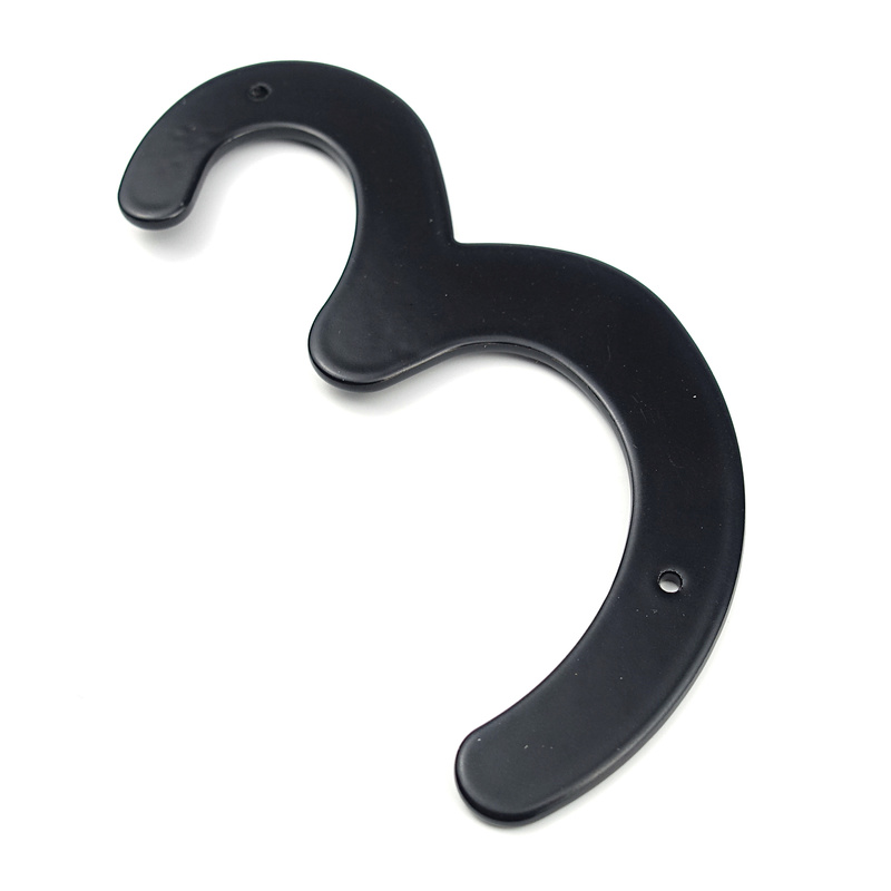 Black 101mm Height House Number Big House Door Address Number Digits Aluminum Nail Fixed Big Door Address Sign #3