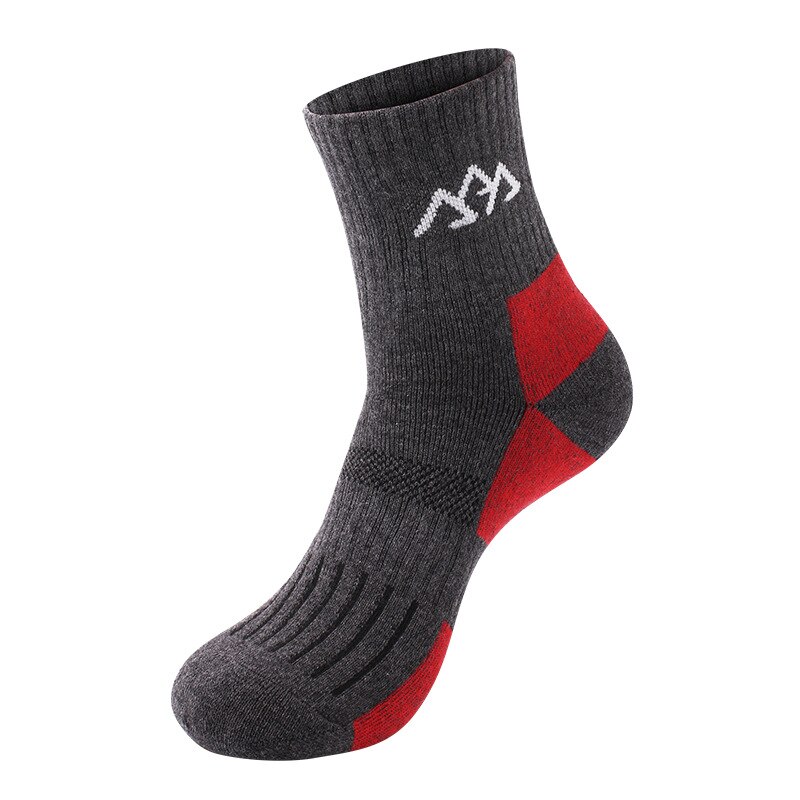 Calze da sci termiche invernali uomo caldo donna Outdoor ciclismo snowboard escursionismo sport calze Coolmax calze termiche più spesse: red 004  size  L