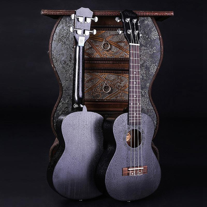 Mcool Diduo Soprano Ukulele Black 21 Inch 4 Strings Ukelele Cheap Hawaii Mini Guitar Mahogany Wood
