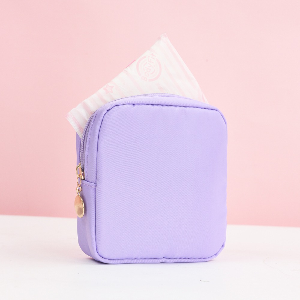 mehrfarbige Damen binden Taschen Heimat Organisation tragbare Pad Beutel Serviette Lagerung Veranstalter