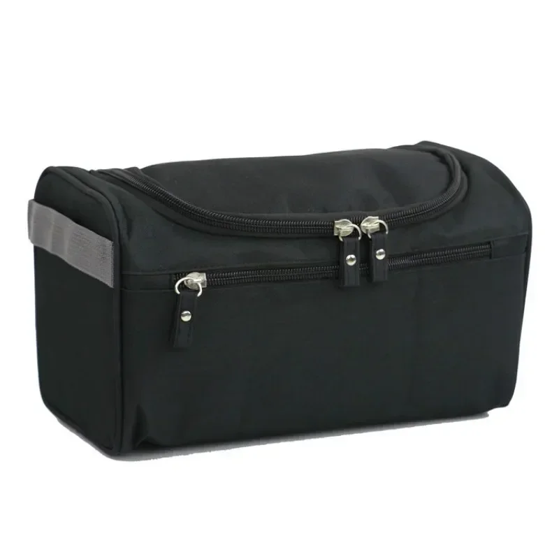 Zipper Man Women Waterproof Makeup Bag Cosmetic Bag Beauty Case Make Up Organizer Toiletry Bag Kits Storage Travel Wash Pouch: black