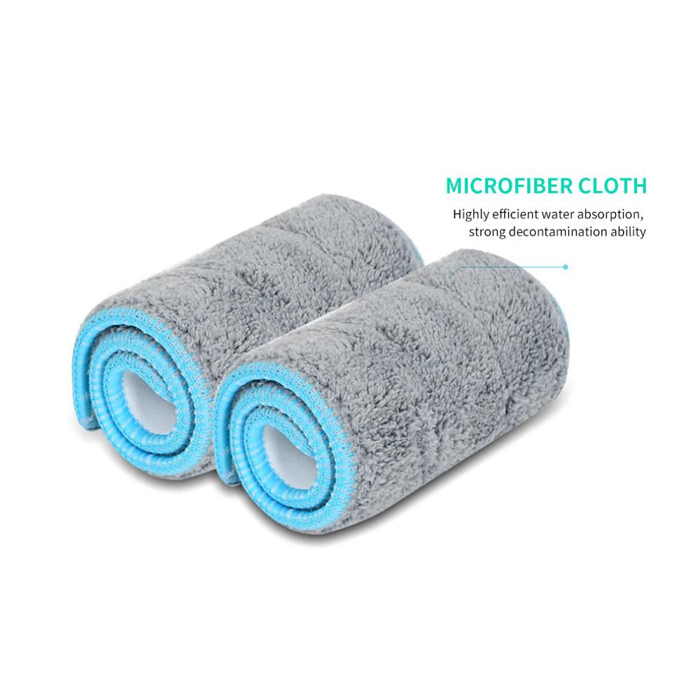 Balai serpillère automatique à essorage magique, évite le lavage à la main, chiffon de nettoyage en fibres ultrafines, pour la maison, la cuisine, le parquet, le paresseux