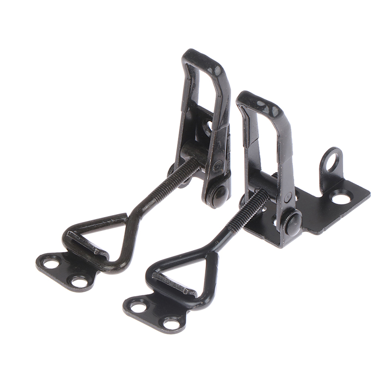 Elbow Clamp Black Quick Clamp Latch Clamp Box Cabinet Boxes Lever Handle Lock Hasp For Home Sliding Door Furniture Hardware