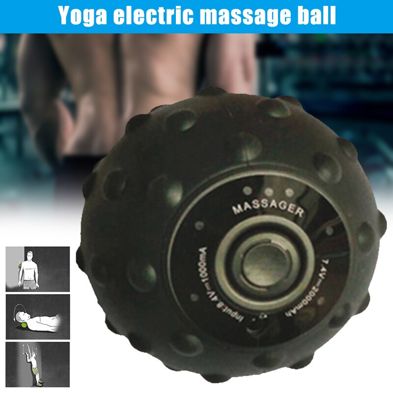 Elektrisk vibrerende massagebold høj intensitet myofascial muskelmassagekugle massager ys-buy: Default Title