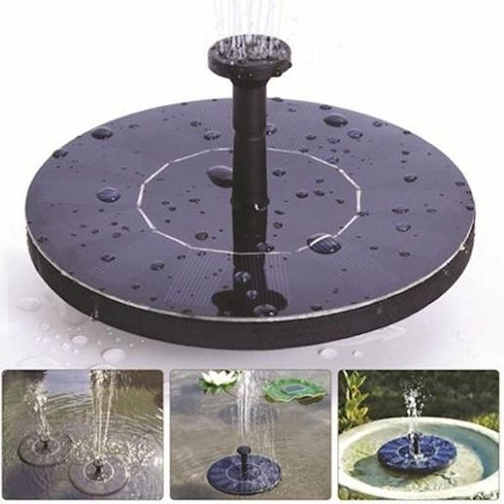 Upgraded Mini Solar Fountain Garden Pool Pond Solar Panel Floating Fountain Decoration Water Fountain Solar Panel