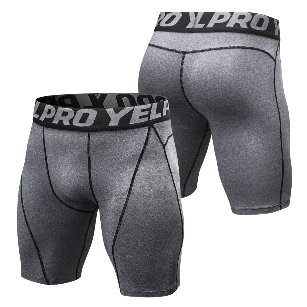 3 Pack Mannen Compressie Shorts Actieve Workout Ondergoed Running Shorts Training Oefening Quick Dry Riding Fitness Basketbal