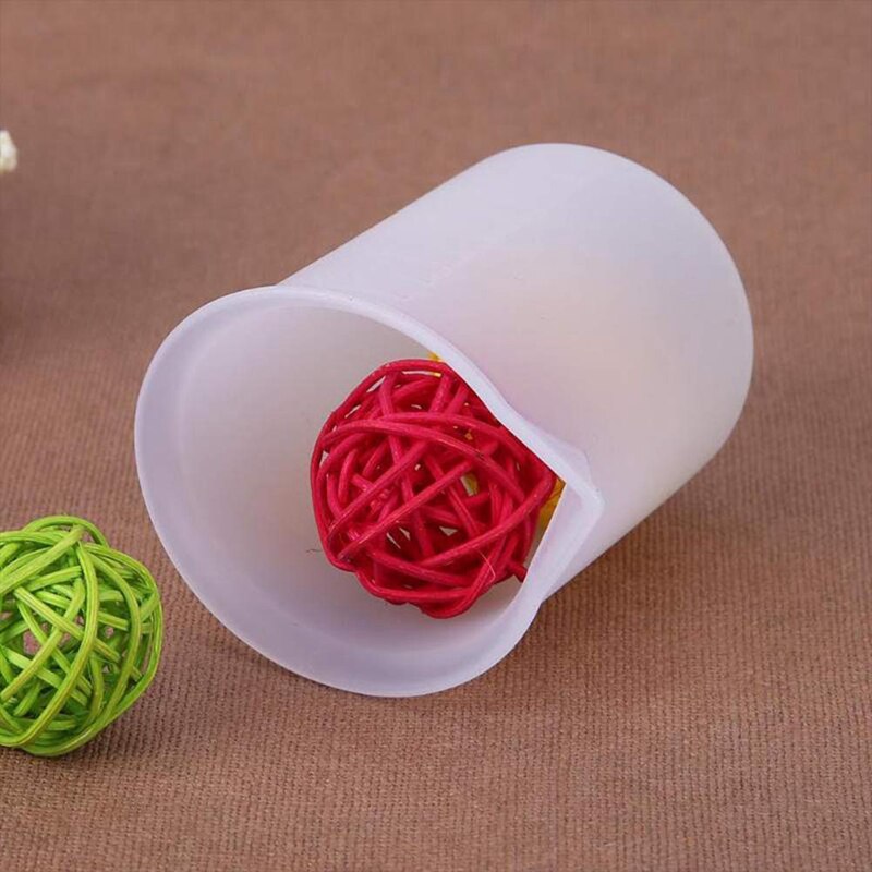 ! 10Pcs Silicone Measuring Cups 100 Ml Silicone Cups Non Stick Mixing Cups DIY Glue Tools Cup For Handmade Craft