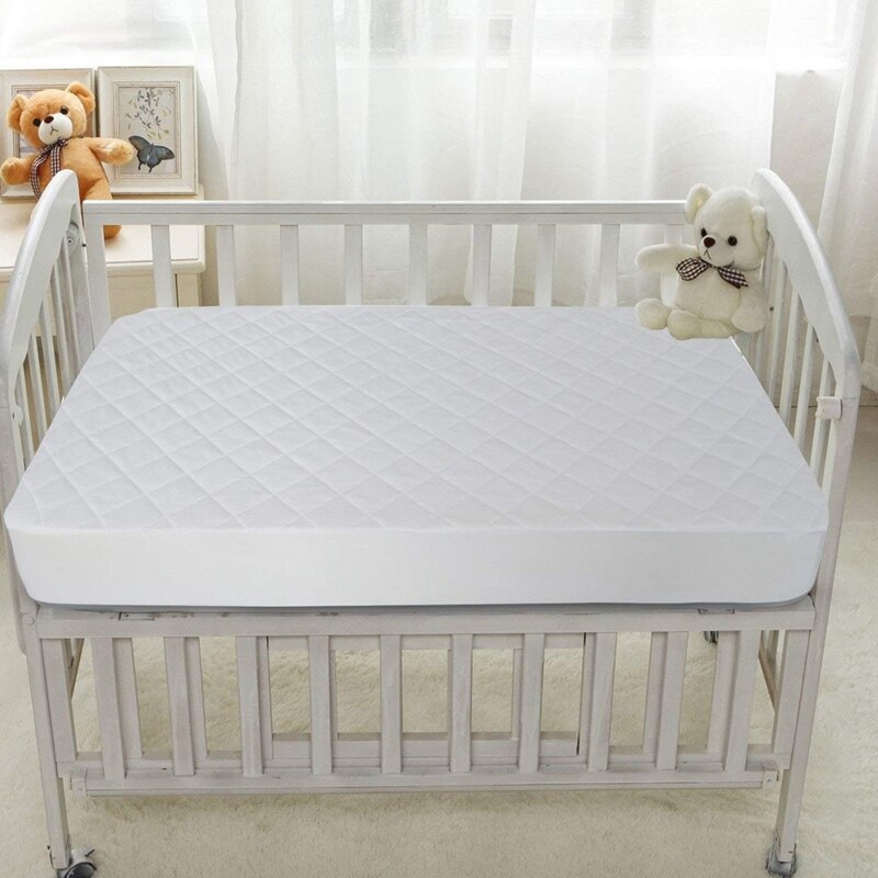 2 Stuk Wieg Matras Protector, Peuter Waterdichte Mat Met 28 Inch X 52 Inch Wieg Matras Cover