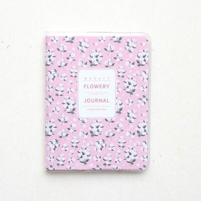 A6 PVC Cover Wekelijks/Maandelijks/Lijn Notebook Planner Dagelijkse Schema Boek Dagboek Boek Scratch Notepad Memo BZNVN: 1