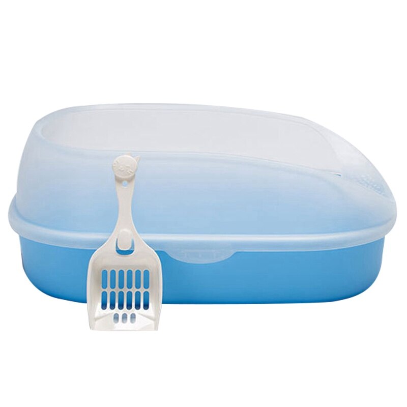Hond Wc Ondersteek Kattenbak Semi-Gesloten Zand Bekken Kat Hond Lade Teddy Anti-Splash Toilette puppy Kat Indoor Home Plasti