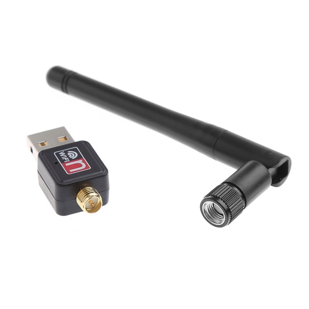 150 mbps mini usb 2.0 nätverk lan-kort wifi trådlös adapter med antenn 802.11n/ g/b