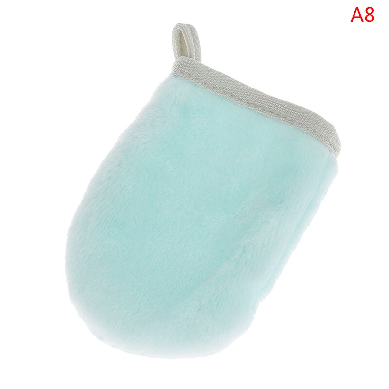 Tampon de nettoyage en profondeur du visage, réutilisable, en microfibre douce, pour démaquiller le visage: A8