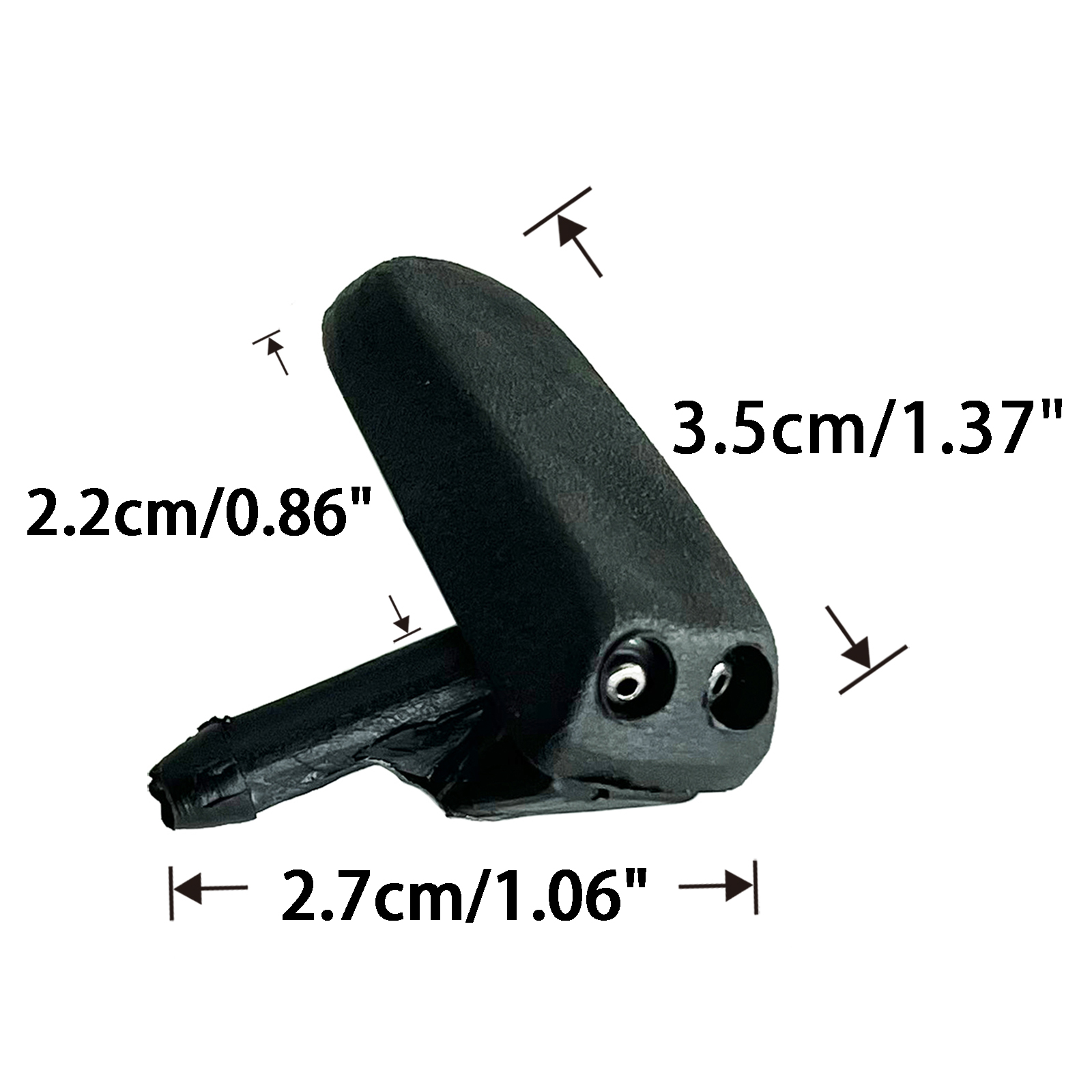 2x Front Windscreen Washer Jets Nozzle Water Sprayer For VW T4 Transporter Polo Jetta Golf Passat Golf MK2 MK3 OE# 191955985A