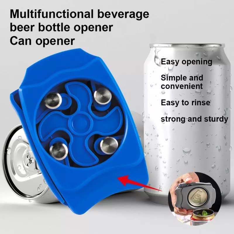 Can Opener Beer Bottle Top Drafter Can Opener Multifunctional Tin Effortless Portable Kitchen Tools Gadgets