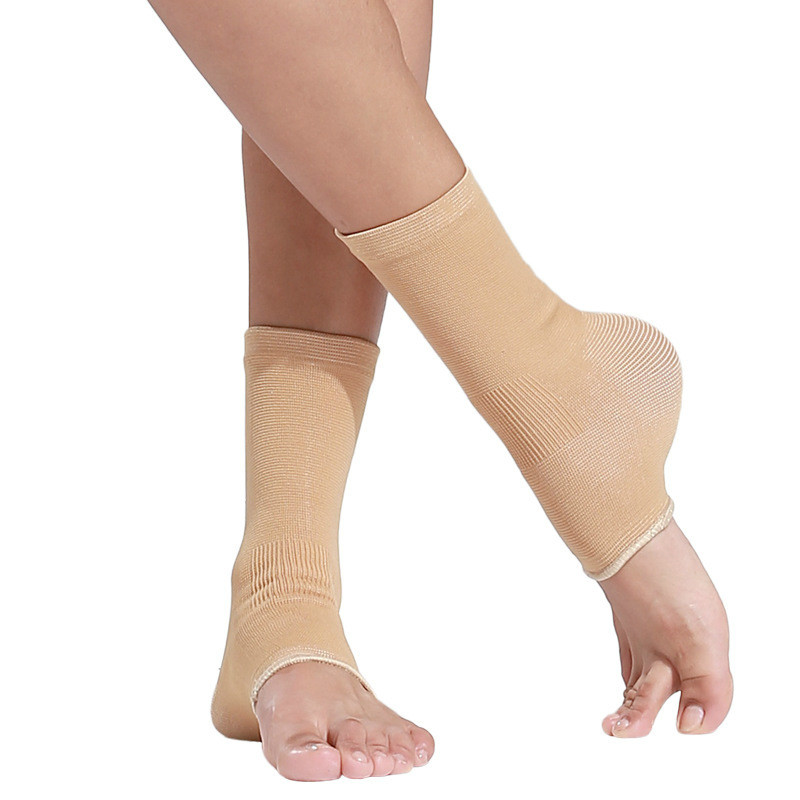 2 stk 3d vævning ankelbeskyttelse under tryk elastisk nylon ankelstøttebøjlebeskytter forstuvning forebyggelse fod sport sikkerhedsudstyr