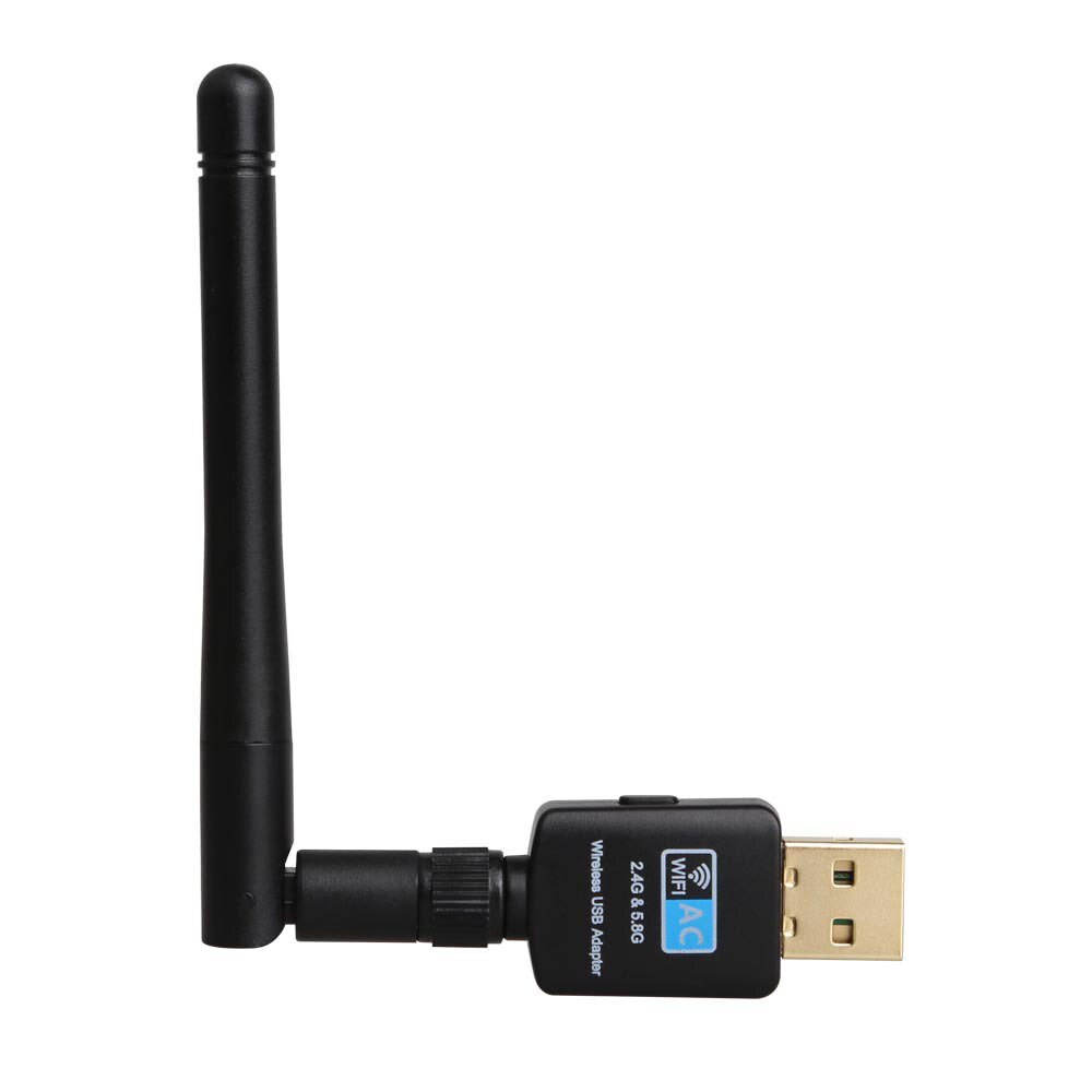 Usb wifi adapter 5,8 ghz ,  + 2,4 ghz wi-fi receiver, high speed 600 mbps wi-fi antenna, wireless pc network card 802,11 ac