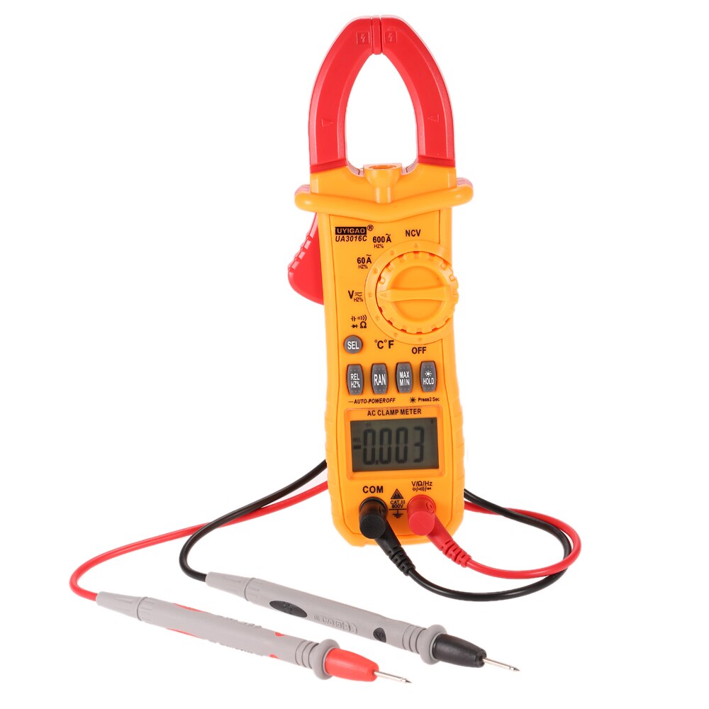 Digital Multimeter Clamp Meter Electronic AC/DC Voltage Tester Current Tongs Resistance Temperature Frequency Diagnostic-tool