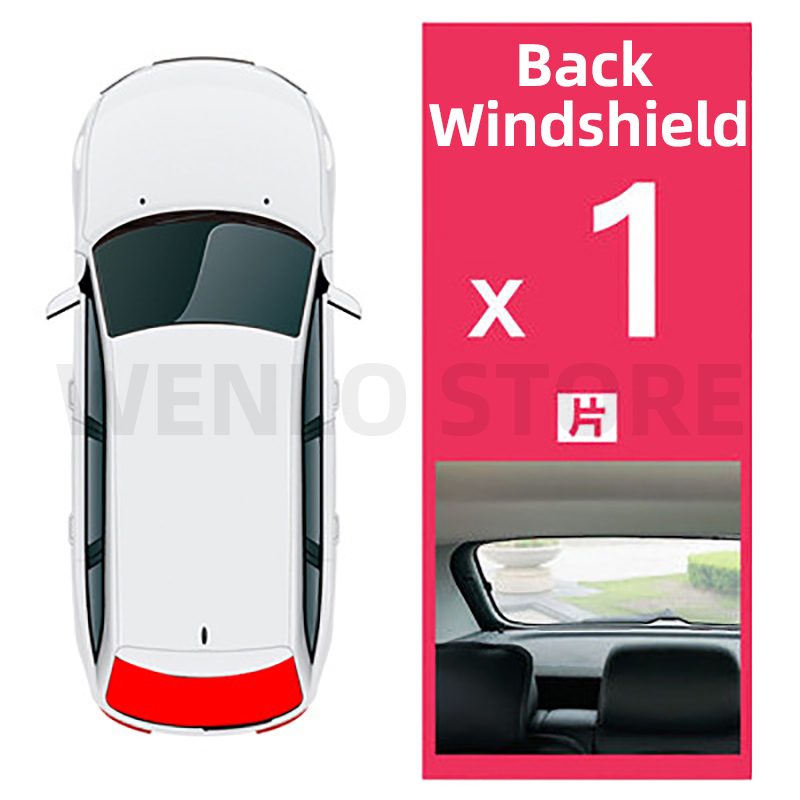 Magnetic Car Side Window Sunshade For Benz A B E S Class W169 W176 W246 W245 W222 W213 W212 L Shade Sun Mesh Cover: Back windshield