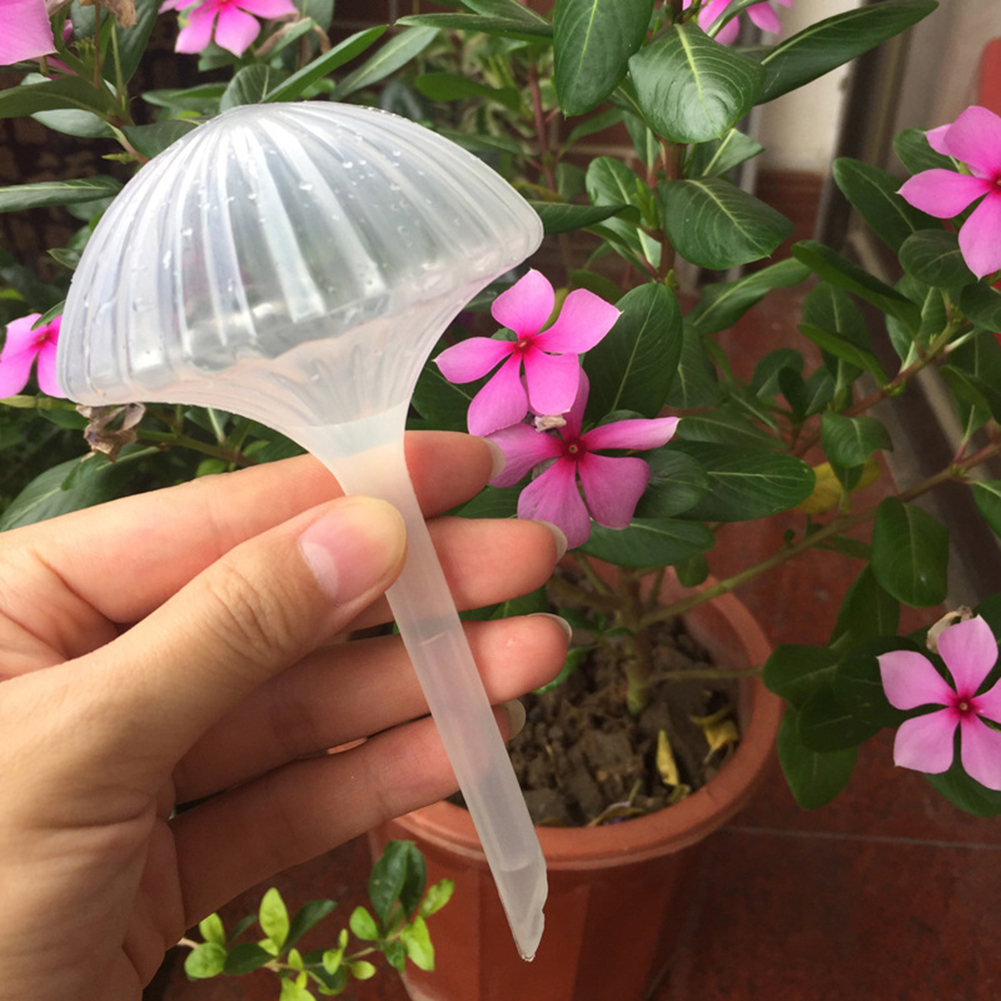 Parapluie de jardin Imitation verre, arrosage automatique en PVC, goutteur d&#39;eau, dispositif pour plantes