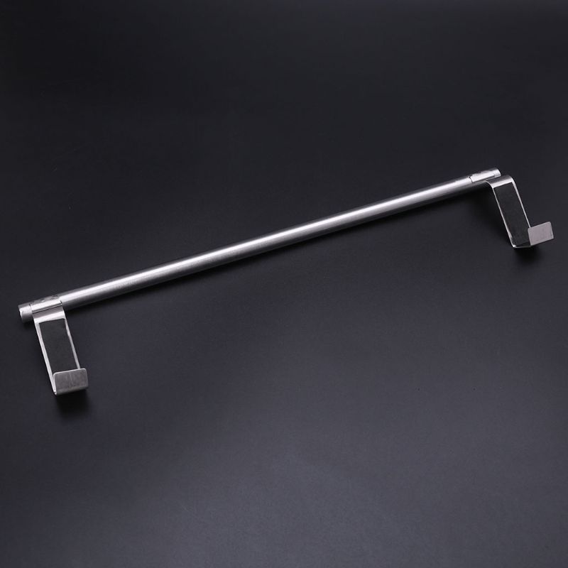 Support de Bar suspendu acier inoxydable | Porte au-dessus de la porte, support de serviette suspendu, salle de bain, cuisine hôtel, étagère d'armoire D08F