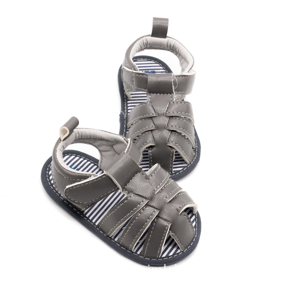 Baby sandalen schattige kleur baby jongen zomer schoenen 0-12m: Gry / 1