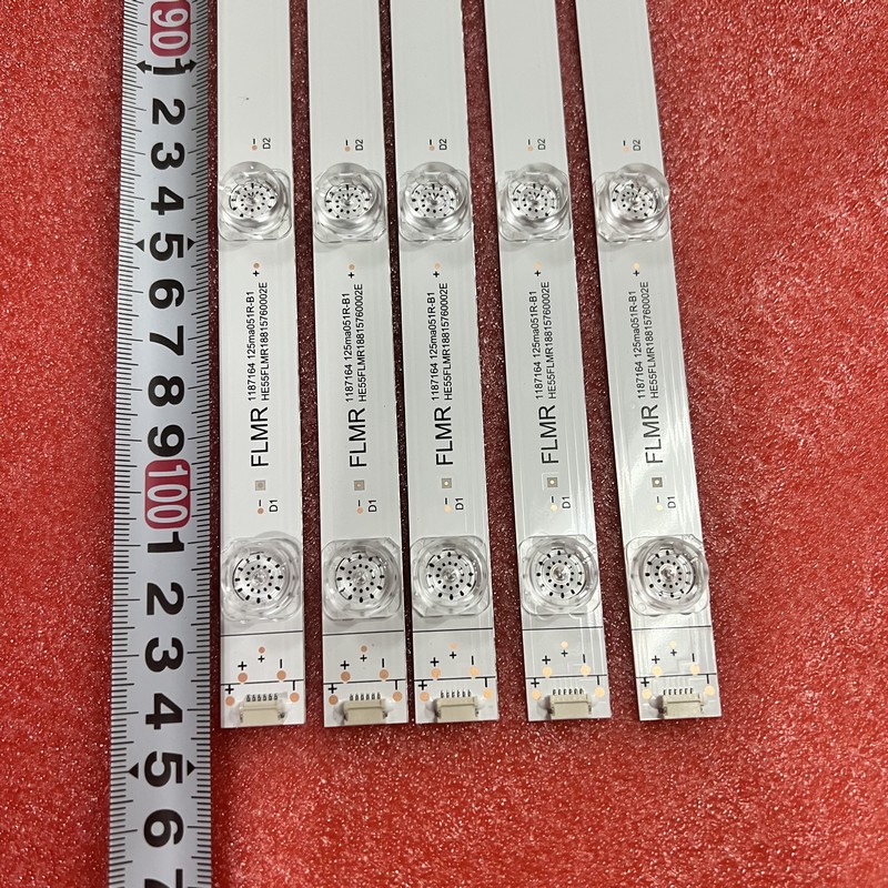 LED strip For Hisense H55A6500 H55A6500UK H55AE6400 55HS68U HSSO-556500791UK 556500791EU 55H8E 55H9E 55_HD550S3U51-TA