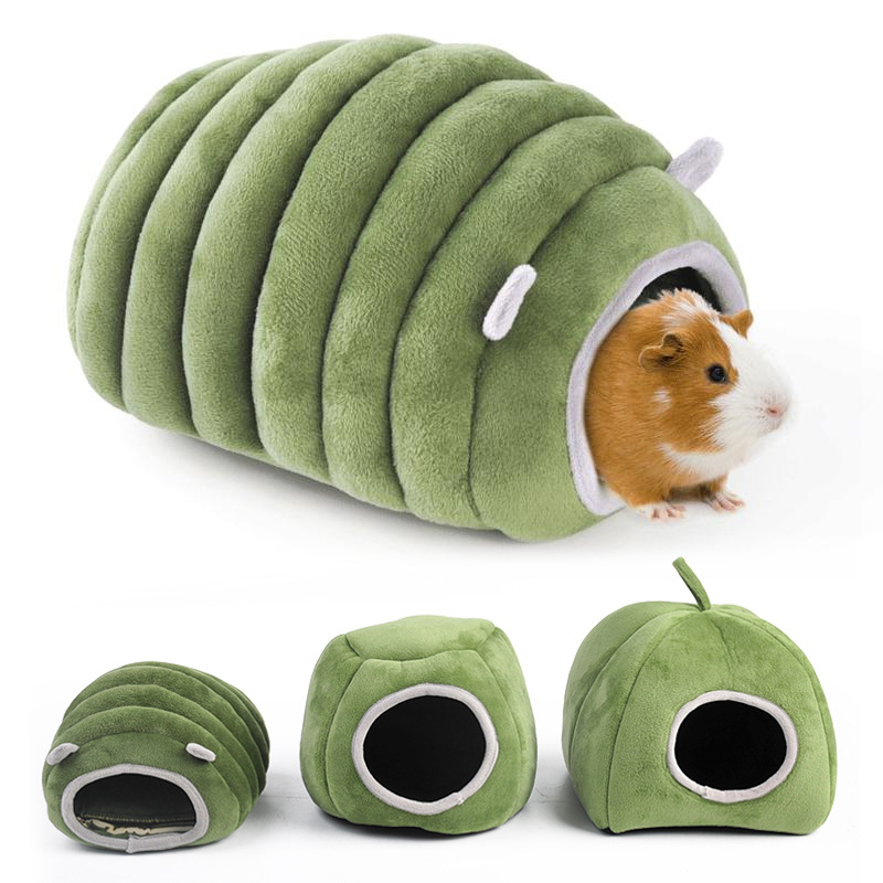 Marsvinsbädd grotta mysigt hamsterhus stort gömställe för igelkott skäggig drake vinterbo hamsterburtillbehör