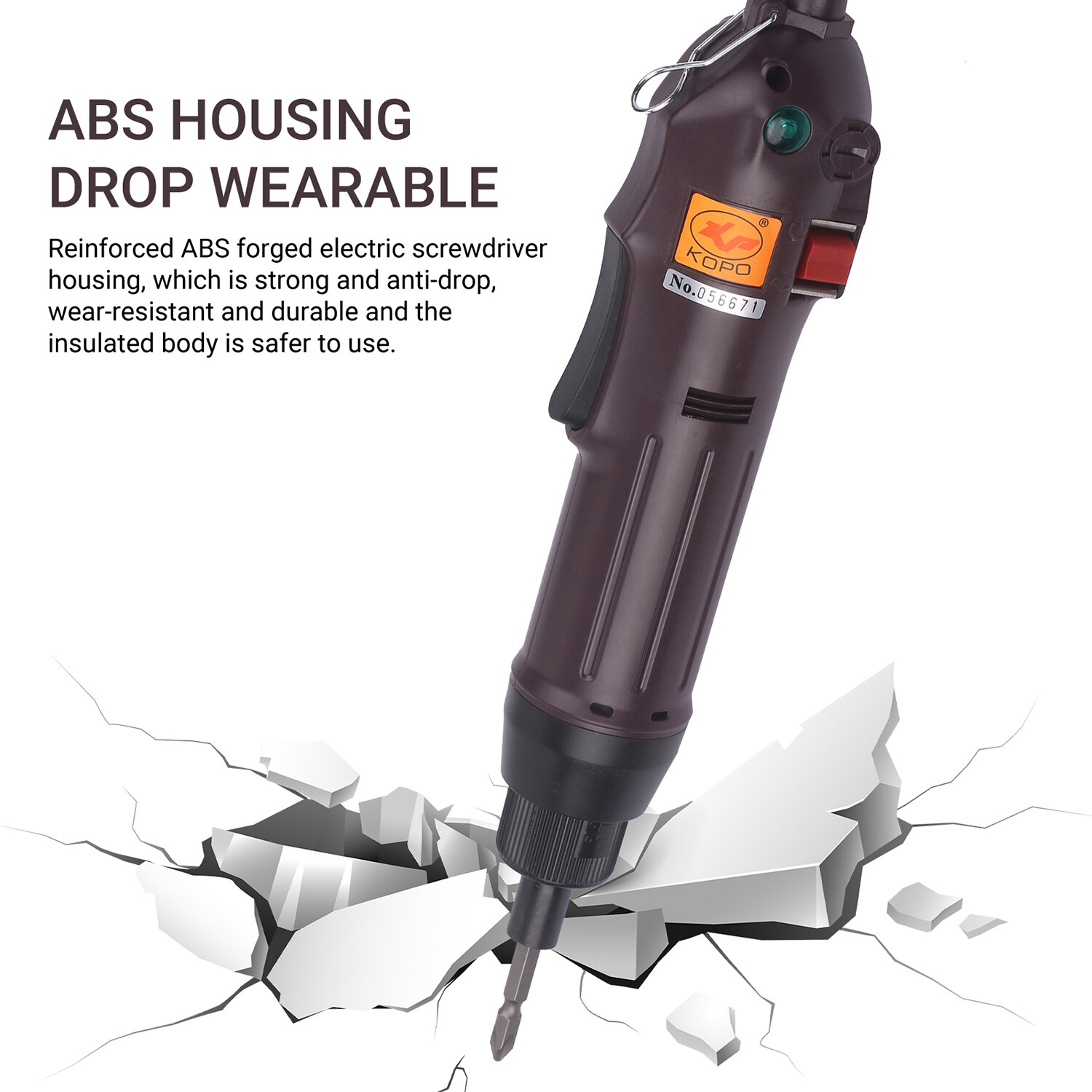 Industrial Electric Screwdriver 3.2Nm Torque Electrical Screwdriver Corded Automatic Electric Batch Torque Power Tool