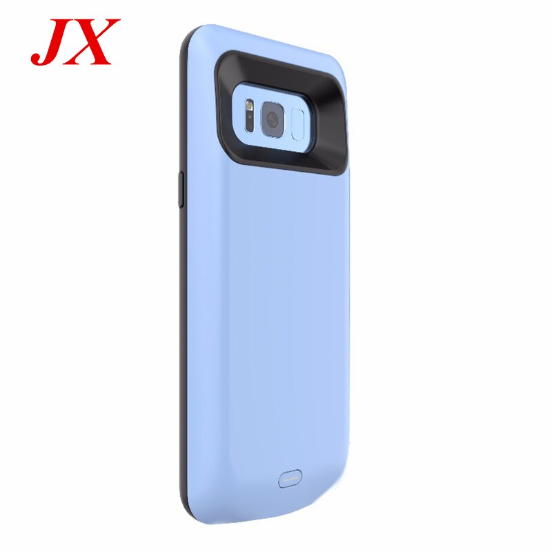 Coque pour Samsung Galaxy S8, étui pour batterie, chargeur 5000 Mah, batterie externe