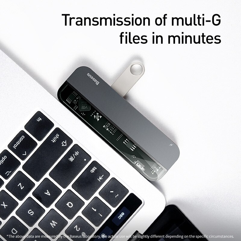 BASUES USB C HDMI Cable Type C to HDMI HUB Adapter USB-C HDMI Converter Type-C Thunderbolt 3 Dock for MacBook Huawei Mate 30 Pro