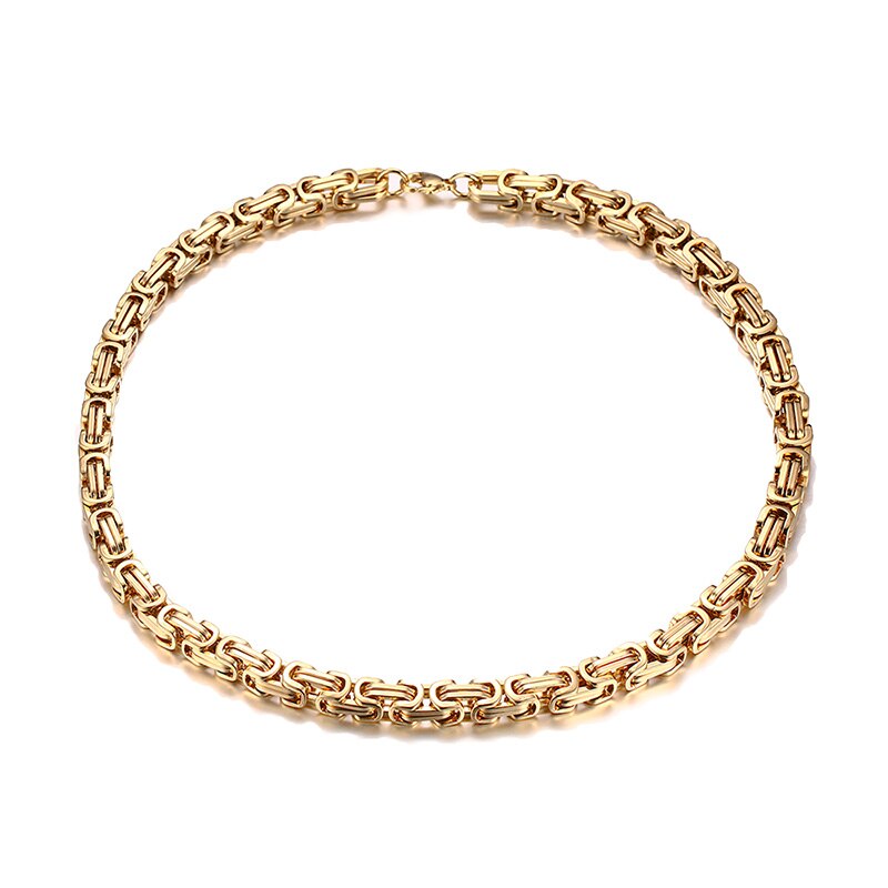 Vnox 55 cm Männer Lange Halskette für Männer Edelstahl Metall BIker Kette Schwere Partei Schmuck