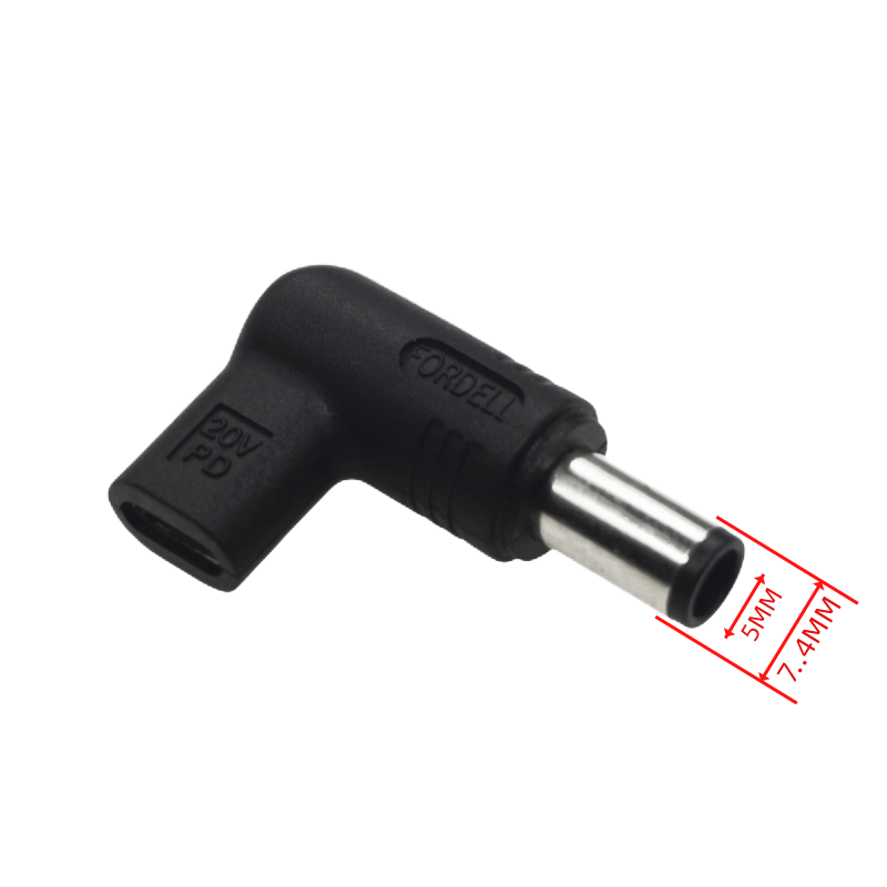 USB C PD to DC Power Connector Universal 20V Type C to DC Jack Plug Charging Adapter Converter for Router Tablet Mini Fan: green
