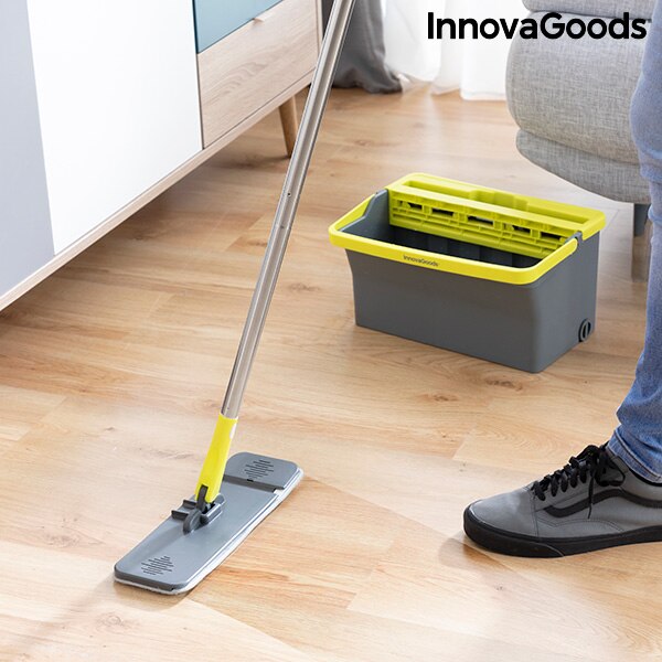 Vloer Mop Met Triple Action Emmer Trimo Innovagoods