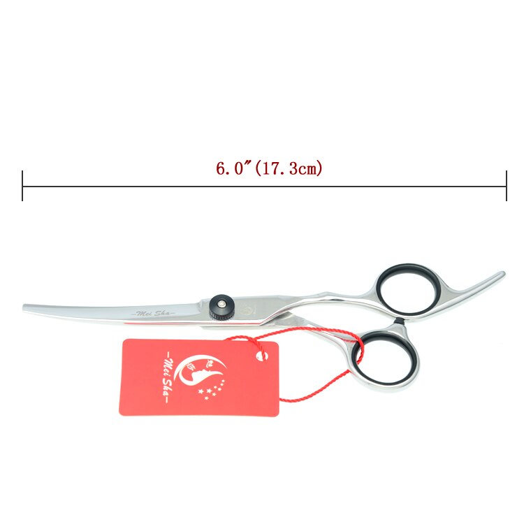 6.0" Japan Steel Dog Grooming Scissors Pet Straight Cutting Shears Thinning Clipper Cat Curved Scissor with Comb Forceps HB0023