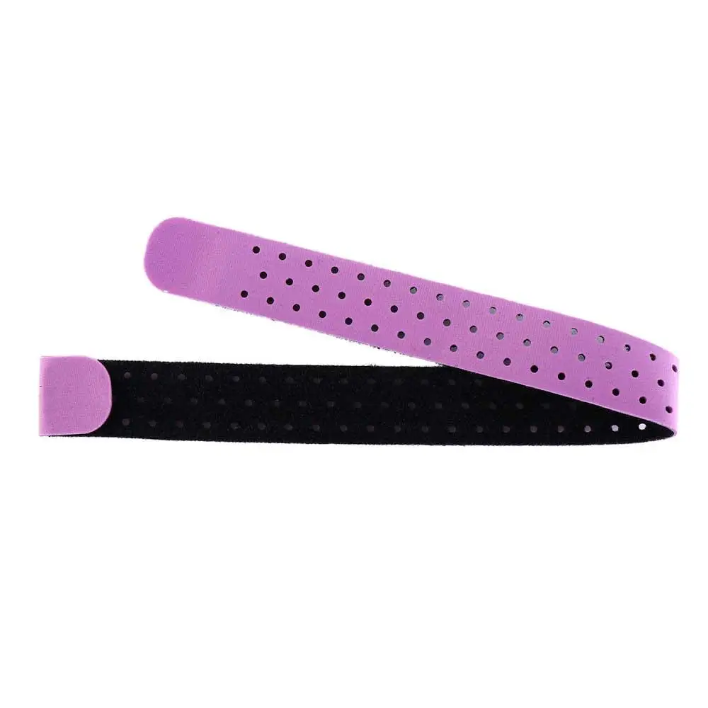 Brassard réglable pour moniteur de fréquence cardiaque, sangle souple, brassard de remplacement respirant, Compatible avec Scosche Garmin Wahoo TICKR XOSS: Bleu