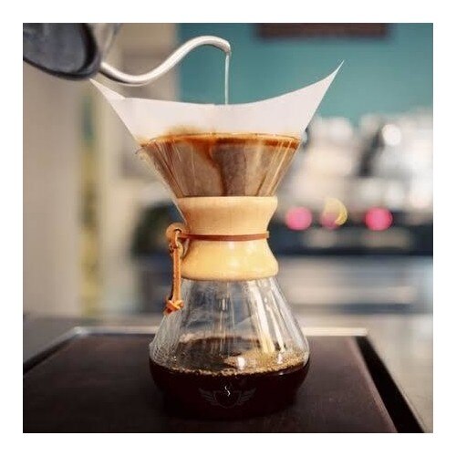Epinox-equipo de elaboración de café, 600 ml, kemex (servidor de café gotero) + 50 piezas, filtro Compatible con semex, filtro de café içekcek